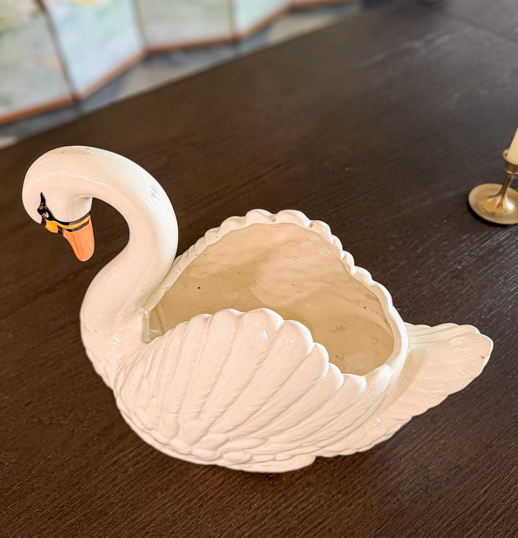 Swan Planter