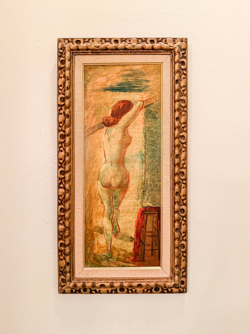 Nude Oil on Masonite