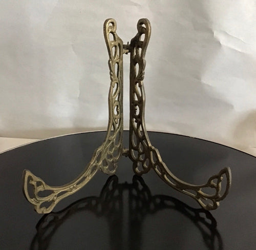 Small Brass Display Easel
