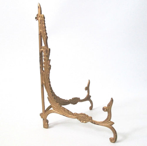 Small Gold Display Easel